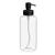 Artikelbild Distributeur de savon "Deluxe" 1.0 l, clair-transparent, transparent/noir