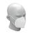 Artikelbild Masque de protection "Easy2breathe" FFP2 NR, kit de 10, blanc