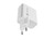 Ładowarka sieciowa RIBERA GAN 1X USB-A + 1X USB-C 65W Biała