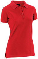 Damen-Polo Fly Halbarm; Kleidergröße L; rot