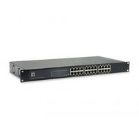 LevelOne Switch 24x GE GEP-2421W630 19" 630W 24xPoE