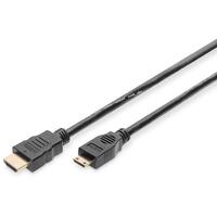 DIGITUS High Speed HDMI Anschlusskabel, 2m, schwarz