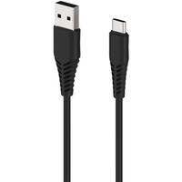2GO USB Lade-/Datenkabel USB Type-C 1m schwarz
