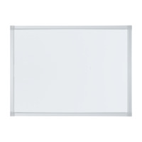 Whiteboard ECO Emaille, Aluminiumrahmen, 600 x 450 mm, weiß