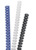 Plastikbinderücken ClickBind, A4, PP, 8 mm, 50 Stück, weiß
