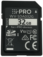 i-PRO WV-SDA032G memory card 32 GB SDHC 3D NAND Class 10