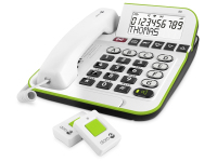 Doro Secure 350 Analoges Telefon Anrufer-Identifikation Weiß