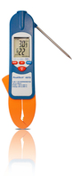 PeakTech P 4970 Termometro a contatto Blu, Arancione Fronte Pulsanti