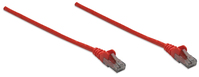 Intellinet Netzwerkkabel, Cat6, U/UTP, CCA, Cat6-kompatibel, RJ45-Stecker/RJ45-Stecker, 10,0 m, rot