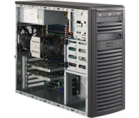 Supermicro SuperWorkstation 5037A-i Intel® C602 LGA 2011 (Socket R) Black