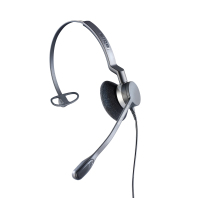AGFEO Headset 2300 Zestaw słuchawkowy Przewodowa Opaska na głowę Biuro/centrum telefoniczne Srebrny