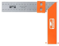 Bahco 9048-250 lineaal Oranje, Zilver