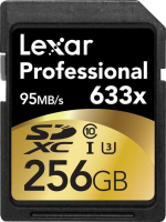 Lexar LSD256CBEU633 pamięć flash 256 GB SDXC UHS Klasa 10