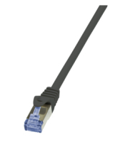 LogiLink 7.5m Cat7 S/FTP hálózati kábel Fekete 7,5 M S/FTP (S-STP)
