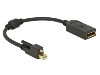 DeLOCK 62638 DisplayPort-Kabel 0,25 m Mini DisplayPort Schwarz