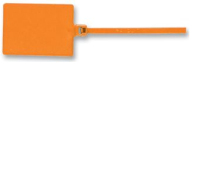 Panduit PLF1MA-C3 presilla Nylon Naranja 100 pieza(s)