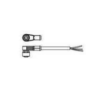 TE Connectivity 1-2273104-1 câble de capteur et d'actionneur 1,5 m M12 Noir