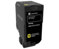 Lexmark CX725 toner cartridge 1 pc(s) Original Yellow
