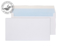 Blake Purely Everyday White Peel and Seal Wallet DL 110X220mm 100gsm (Pack 50)