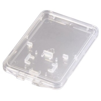Hama SD and microSD Slim Box funda para tarjeta de memoria Transparente