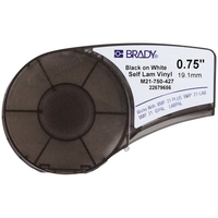 Brady M21-750-427 Druckeretikett Durchscheinend, Weiß Selbstklebendes Druckeretikett
