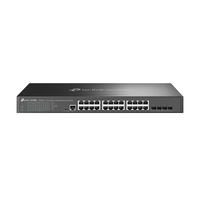 TP-Link Omada SG3428 Netzwerk-Switch Managed L2/L3 Gigabit Ethernet (10/100/1000) 1U Schwarz