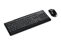 Fujitsu LX900 toetsenbord RF Draadloos Inclusief muis Zwart