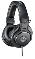 Audio-Technica ATH-M30X auricular y casco Auriculares Alámbrico Diadema Música Negro