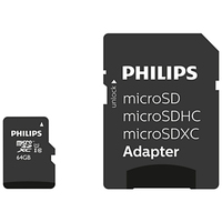 Philips FM64MP45B/00 Speicherkarte 64 GB MicroSDXC UHS-I Klasse 10