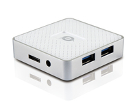 Conceptronic HUBBIES03WNP interface hub USB 3.2 Gen 1 (3.1 Gen 1) Micro-B 5000 Mbit/s White
