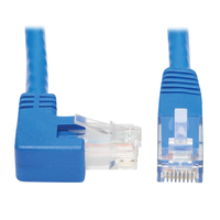 Tripp Lite N204-015-BL-RA Cable Ethernet (UTP) Moldeado Cat6 Gigabit en Ángulo a la Derecha (RJ45 M en Ángulo a la Derecha a RJ45 M), Azul, 4.57 m [15 pies]