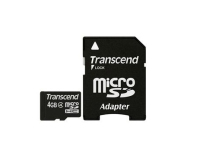 Transcend 4 GB microSDHC Clase 4
