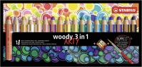 STABILO woody 3 in 1 Többszínű 18 db