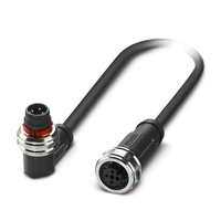 Phoenix Contact 1224009 sensor/actuator cable 1.5 m M12 Black