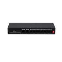 Dahua Technology PoE DH-PFS3010-8ET-65 switch Fast Ethernet (10/100) Energía sobre Ethernet (PoE) Negro