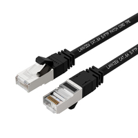 Lanview LV-SFTP6A015B kabel sieciowy Czarny 1,5 m S/FTP (S-STP)