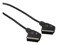 Hama 00182020 SCART-kabel 3 m SCART (21-pin) Zwart
