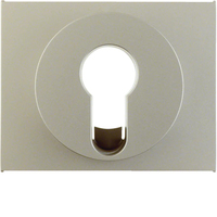 Berker Zentralstück für Schlüsselschalter/-taster K.5 edelstahl, lackiert