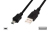 ITB MGLP7120 USB kábel 1 M USB A Mini-USB B Fekete