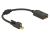 DeLOCK 62638 DisplayPort kábel 0,25 M Mini DisplayPort Fekete