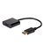 Akyga AK-AD-11 video cable adapter 0.15 m HDMI Type A (Standard) DisplayPort Black