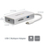 StarTech.com USB-C 4-in1 multiport adapter - SD (UHS-II) kaartlezer - 100W Power Delivery - 4K HDMI - GbE - 1x USB 3.0