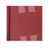 GBC Plats de couverture thermique LinenWeave 3 mm rouge (100)