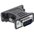 InLine 17790 tussenstuk voor kabels VGA (D-sub) HD male HD15 M Zwart