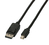 EFB Elektronik K5565SW.1 DisplayPort-Kabel 1 m Mini DisplayPort Schwarz