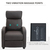 Homcom 700-143V70BN electric massage chair