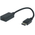 M-Cab 2200030 video kabel adapter 0,2 m DisplayPort HDMI Type A (Standaard) Zwart
