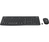 Logitech MK295 Silent Wireless Combo Tastatur Maus enthalten RF Wireless AZERTY Französisch Graphit