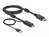 DeLOCK 85964 Videokabel-Adapter 2 m HDMI Typ A (Standard) DisplayPort + USB Type-A Schwarz