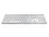 Accuratus 301 Mac keyboard USB QWERTY UK English Silver, White